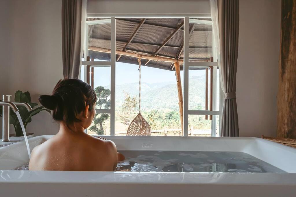 Elephantpoolvilla Maetang Chiangmai Ban Muang Kut المظهر الخارجي الصورة
